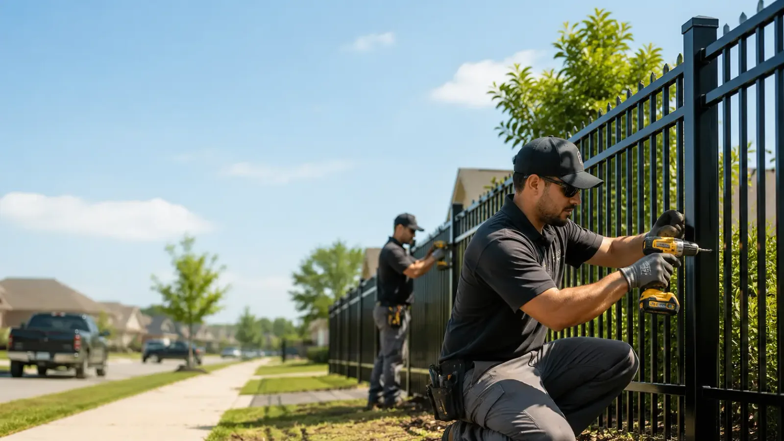 Metal Fence Installation in Morrisonville, WI